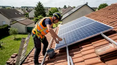 Installateur de panneaux solaires sur toiture Grand Est